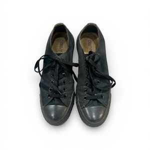 Converse Charcoal Black Sneakers Size 7